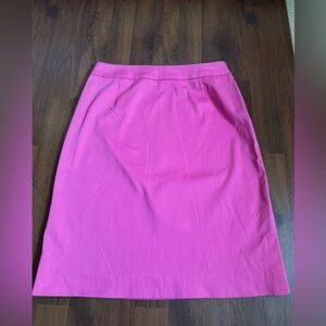 Vintage Pendleton Elegant Pink Women's Pencil Skirt Sz 4P